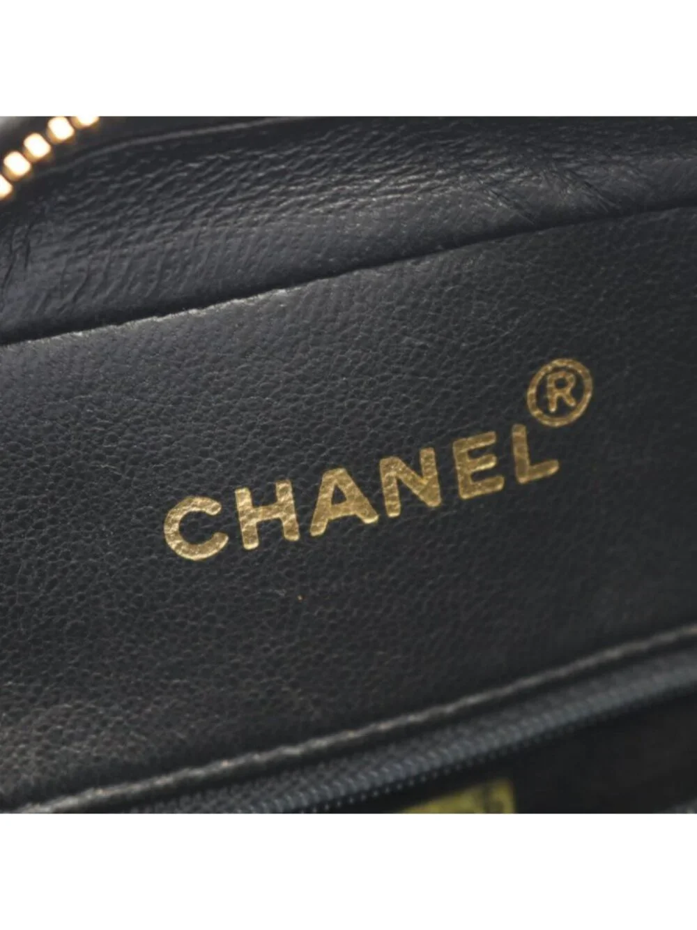 Chanel Shoulder Bag Mademoiselle Tassel Black Lambskin Fringe Chain